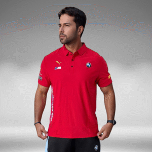 Polo Premium - BMW Lineas Frente - Rojo
