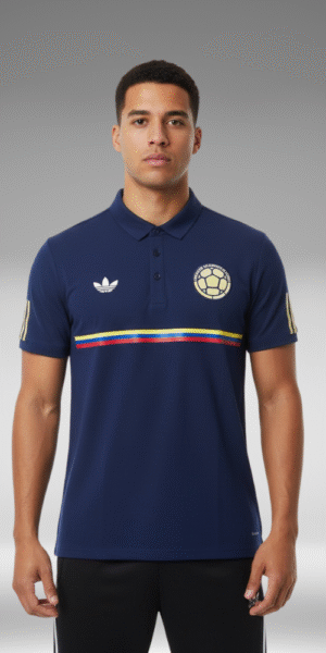 Polo Premium - Colombia Clasica - Azul Oscuro