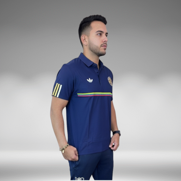 Polo Premium - Colombia Clasica - Azul Oscuro - Image 2