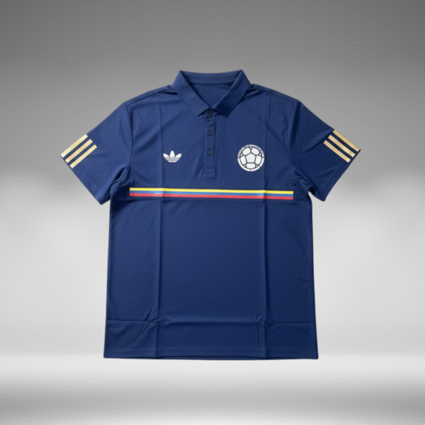 Polo Premium - Colombia Clasica - Azul Oscuro - Image 5