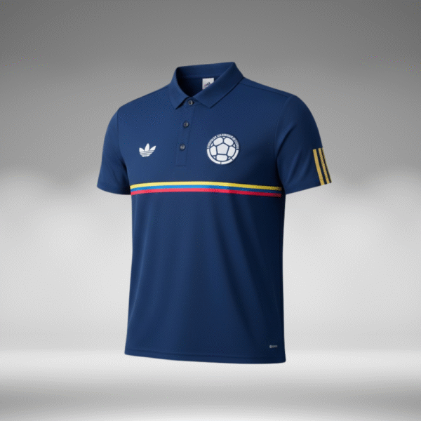 Polo Premium - Colombia Clasica - Azul Oscuro - Image 6