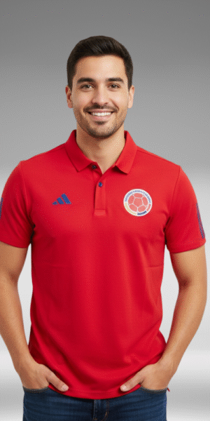 Polo Premium - Colombia Clasica - Rojo