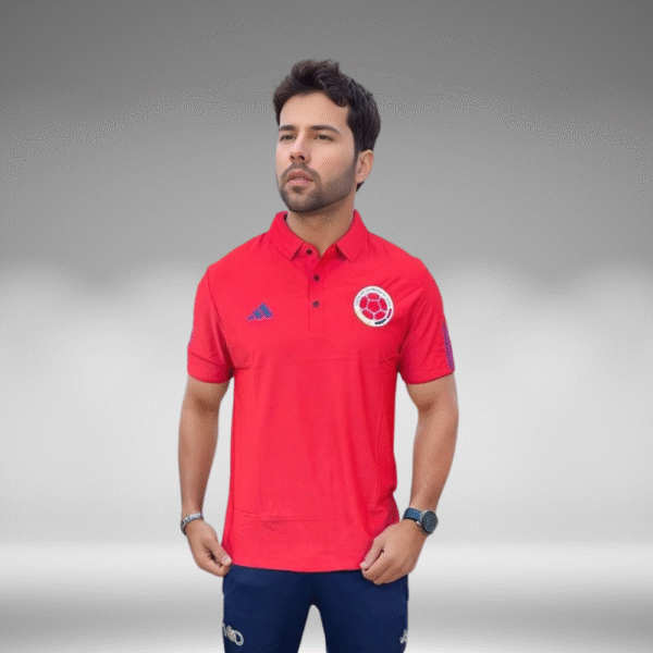 Polo Premium - Colombia Clasica - Rojo - Image 2