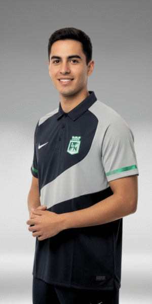 Polo Curva - Nacional - Negro/Gris