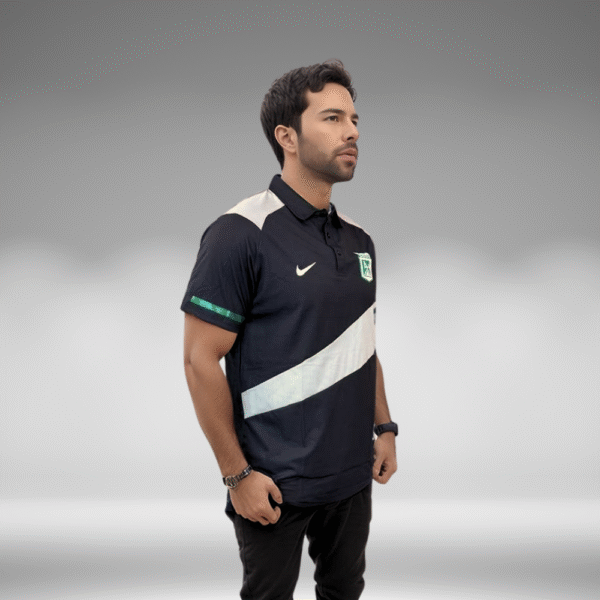 Polo Curva - Nacional - Negro/Gris - Image 3