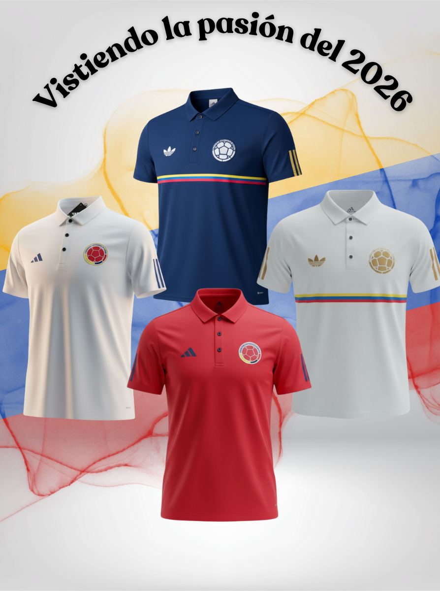 Camiseta Colombia - Majestic Shop