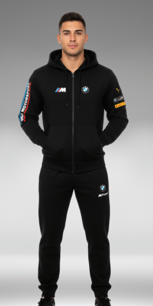 Chaqueta Perchado - Motorsport Brazo BMW - Negro