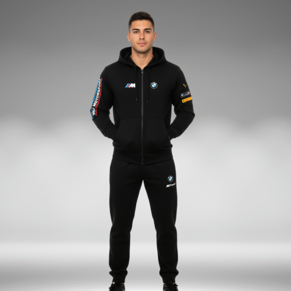 Chaqueta Perchado - Motorsport Brazo BMW - Negro