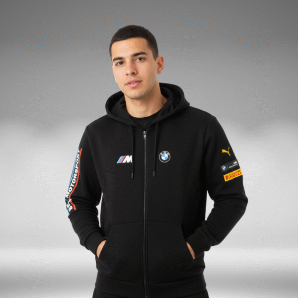 Chaqueta Perchado - Motorsport Brazo BMW - Negro - Image 4