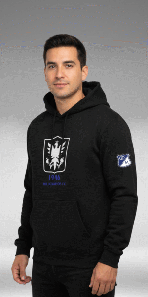 Hoddie Perchado - Millonarios 1946 - Negro