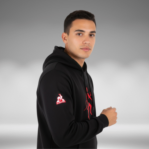 Hoddie Perchado - America Clasico - Negro - Image 3