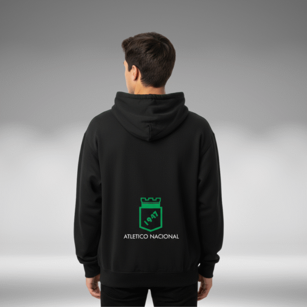 Hoddie Perchado – Nacional SAM – Negro - Image 3