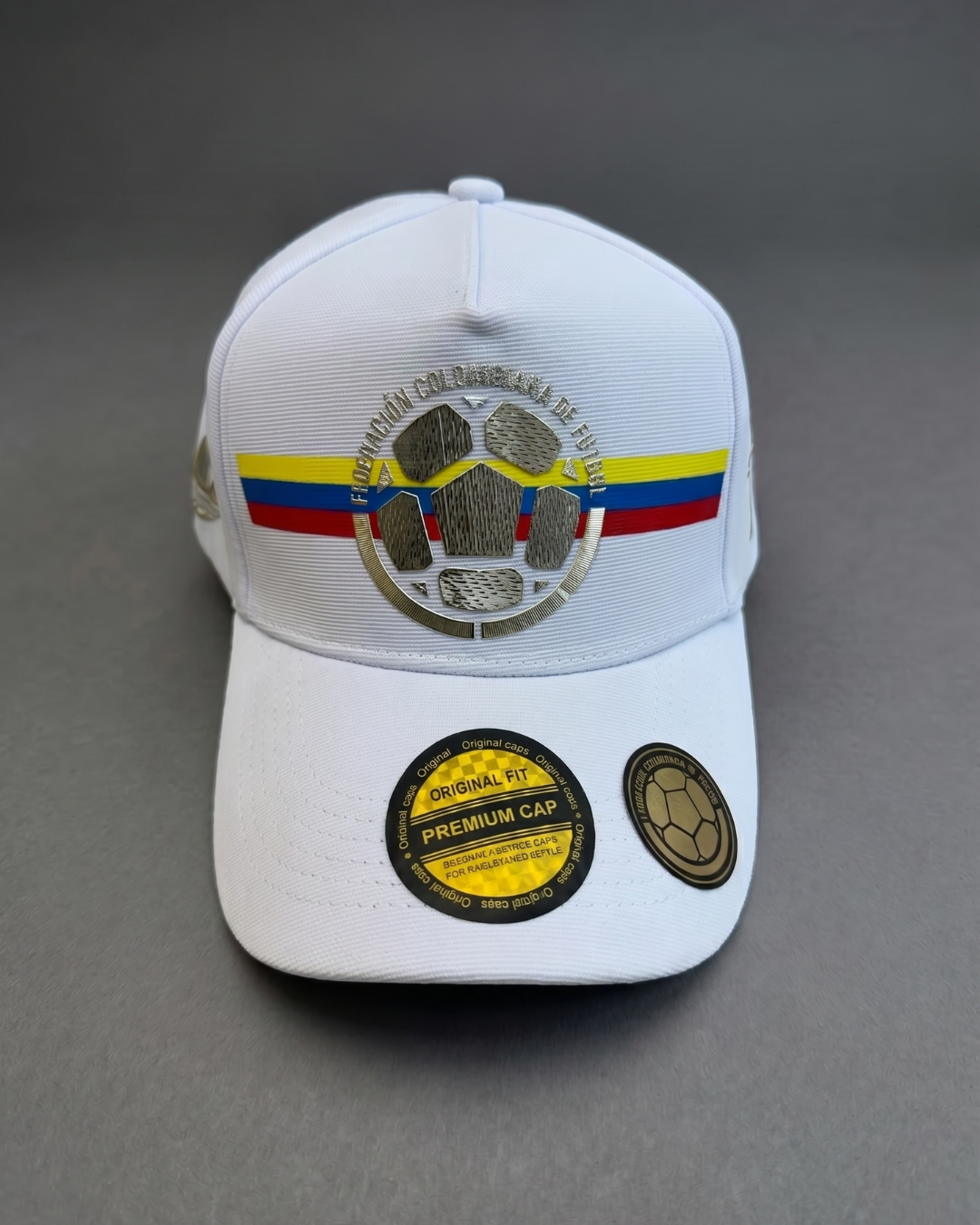 Gorras Futbol - Colombia Edicion 100 años - Blanco - Image 2