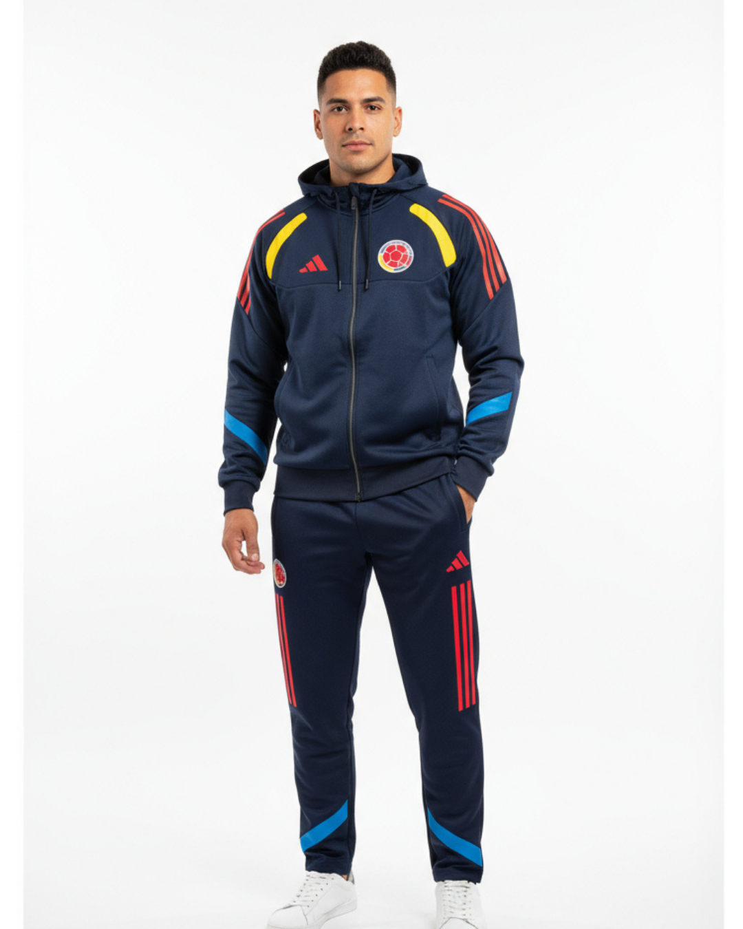 Sudadera Unicolor - Colombia 2026 - Azul Oscuro