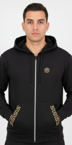 Chaqueta Perchado - Vers Bolsillo Clasico - Negro