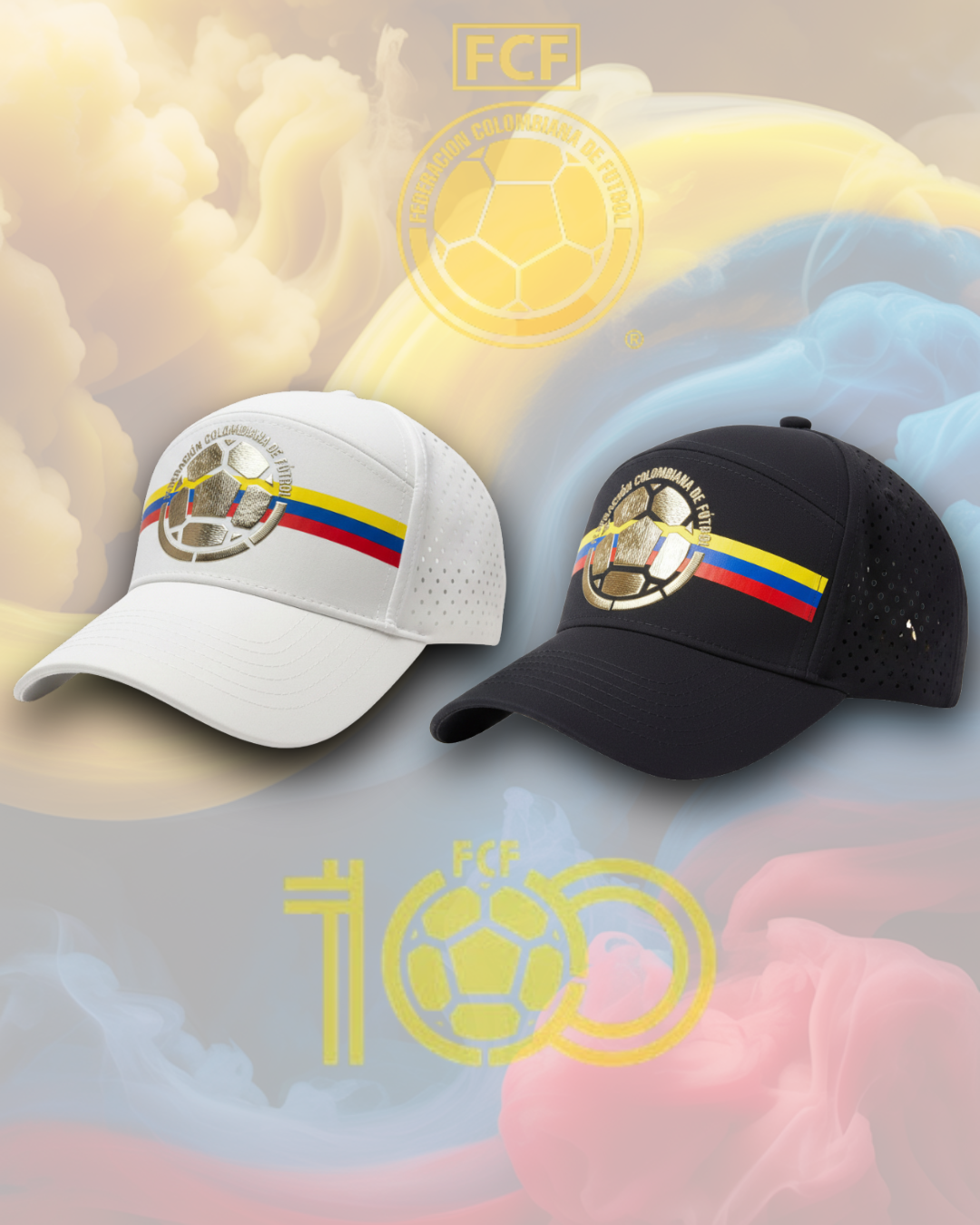 Gorra Colombia Edicion 100 años
