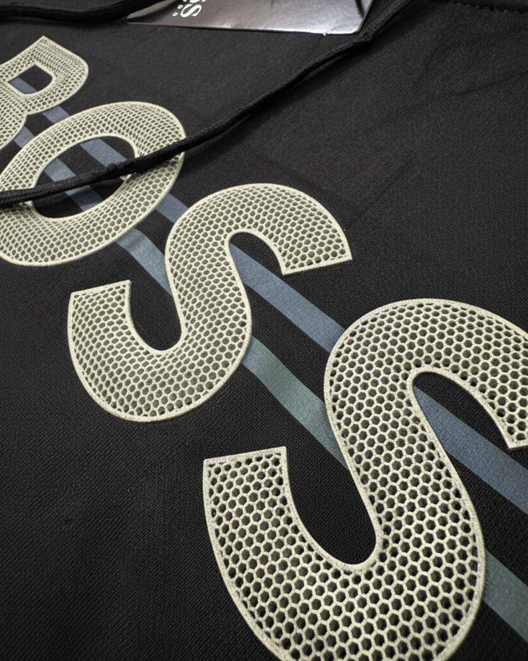 Hoddie Perchado - Bo Lineas - Negro - Image 2