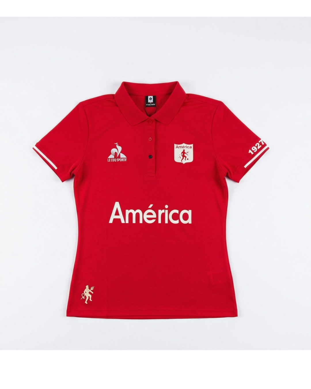 Polo Premium - America Lineas Mangas - Rojo - Image 10
