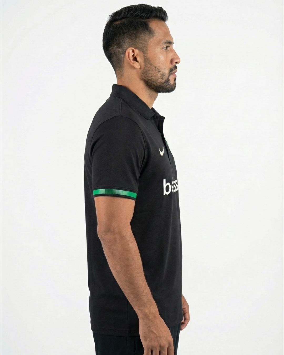 Polo Premium - Nacional Lineas Mangas - Negro - Image 4