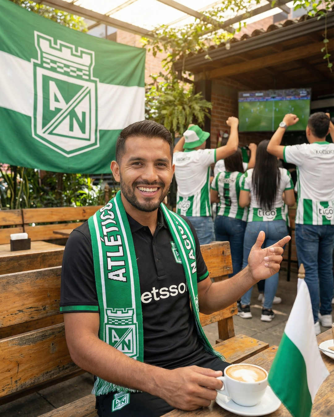 Polo Premium - Nacional Lineas Mangas - Negro - Image 5