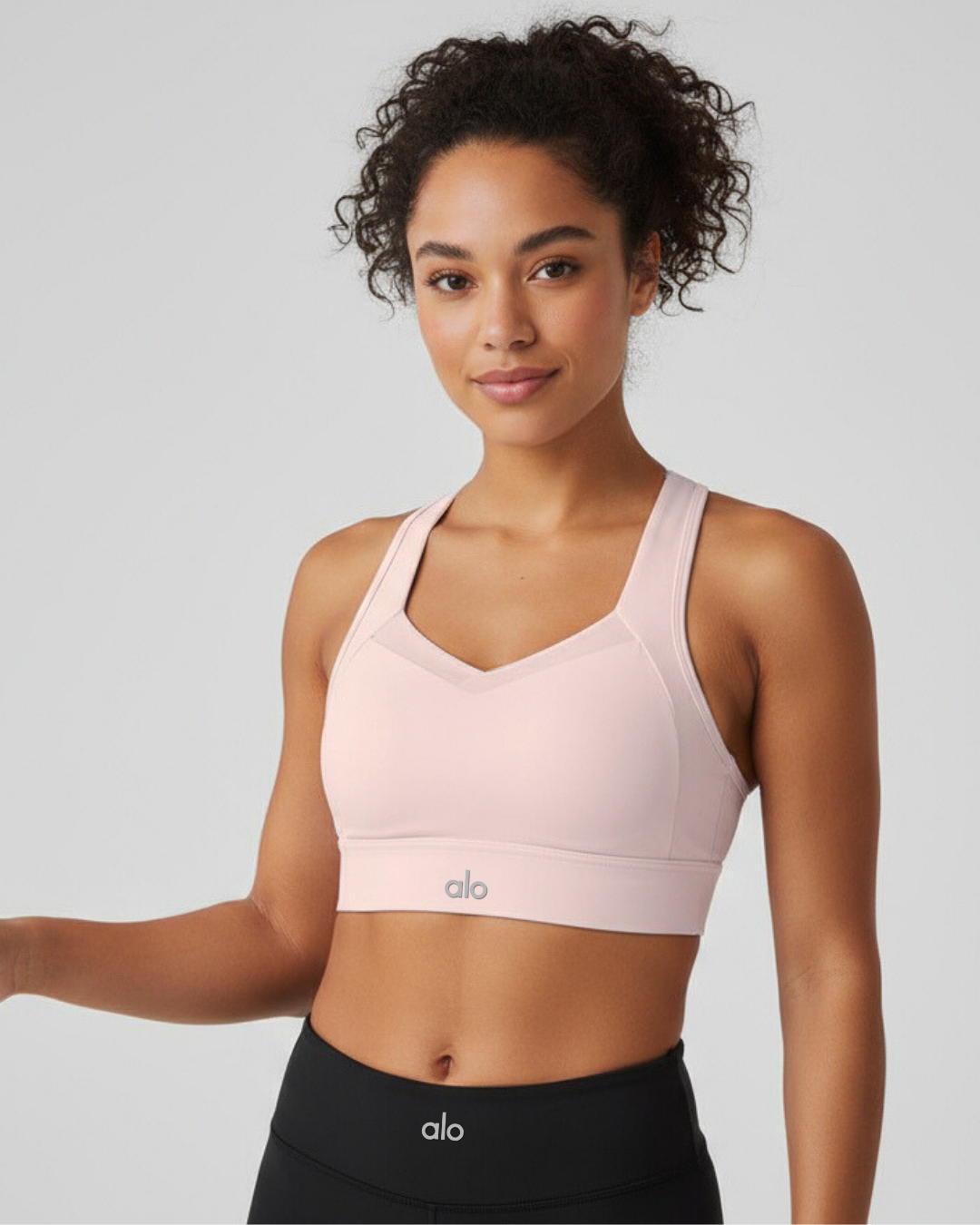 Top - Alo Malla Espalda - Rosado