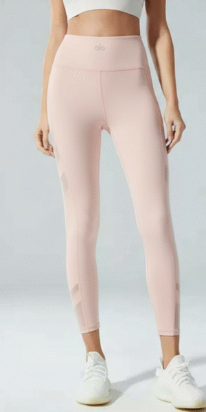 Leggins - Alo Malla Leg - Rosado