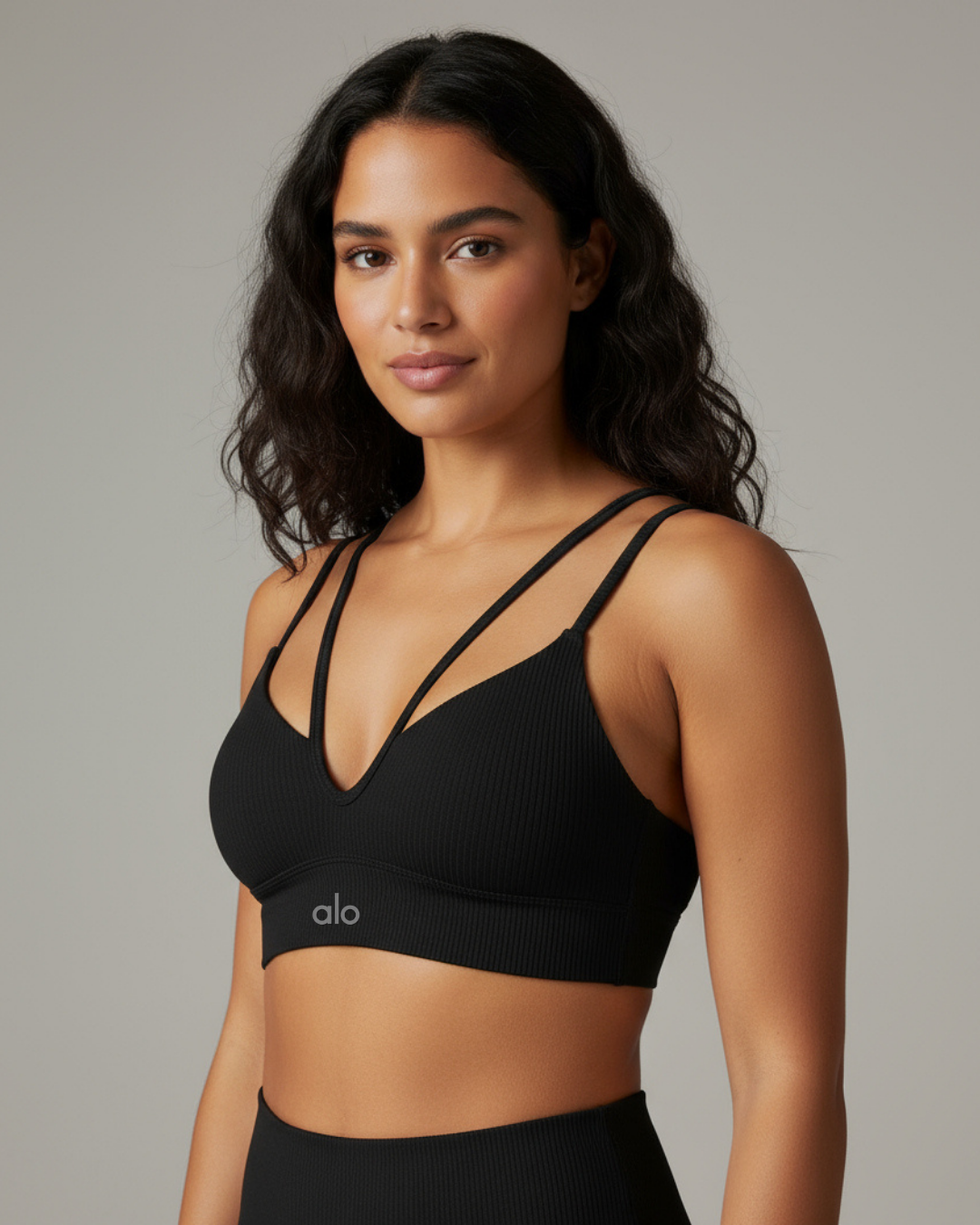 Top - Alo Airlift - Negro