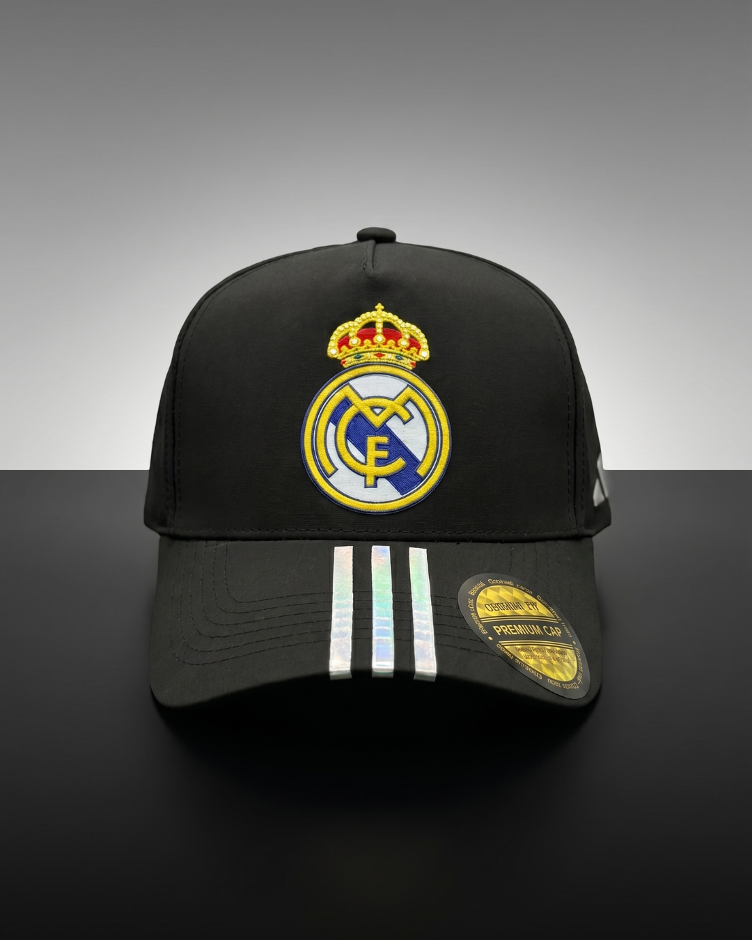Gorra Futbol - Real Madrid Clasica - Negro