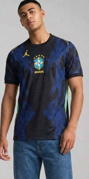 Camiseta Futbol - Brasil 2026 - Azul