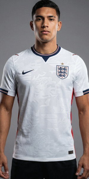 Camiseta Futbol - Inglaterra 2026 - Blanco