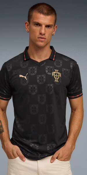 Camiseta Futbol - Portugal 2026 - Negro