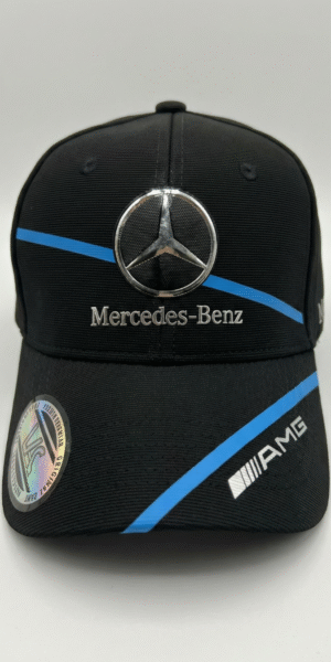 Gorra New Edition - Mercedes Benz Lineas Diagonal - Flex Negro