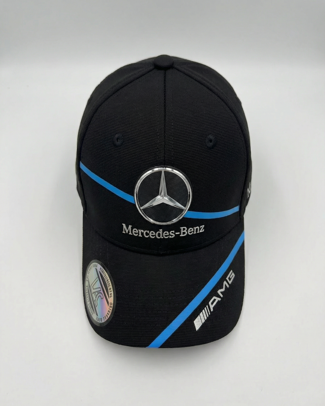 Gorra New Edition - Mercedes Benz Lineas Diagonal - Flex Negro - Image 5