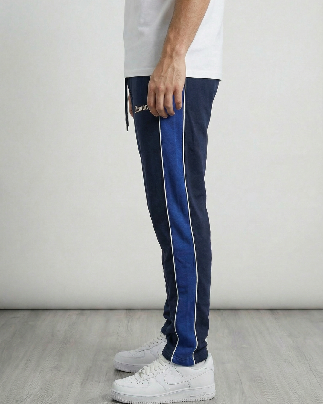 Hoddie Perchado – Clemont – Azul Oscuro con Azul Rey - Image 11