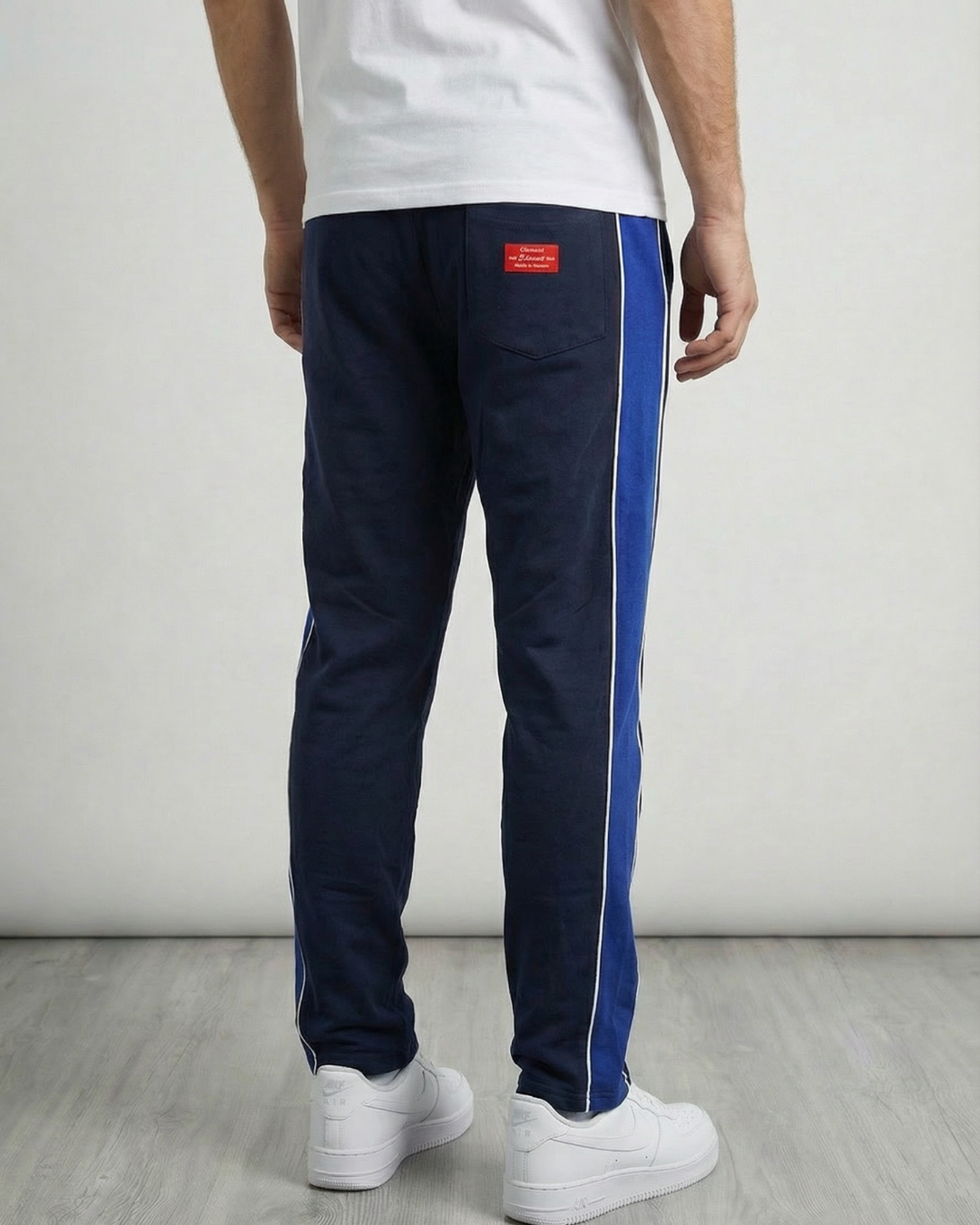 Hoddie Perchado – Clemont – Azul Oscuro con Azul Rey - Image 12