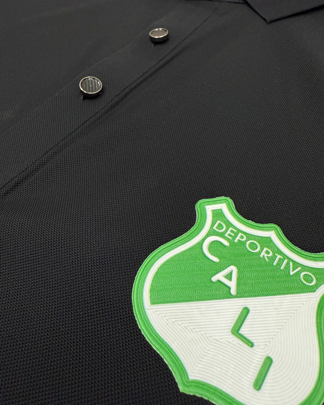 Polo Premium - Cali Lineas Hombros - Negro - Image 4