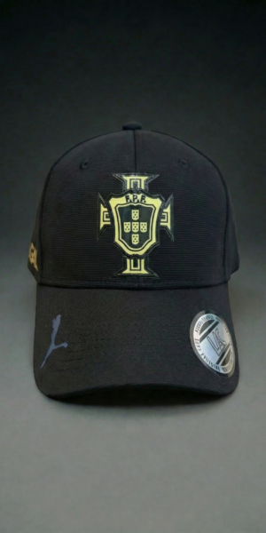 Gorra Futbol - Portugal - Negro