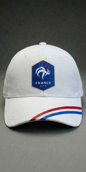 Gorra Futbol - Francia - Negro