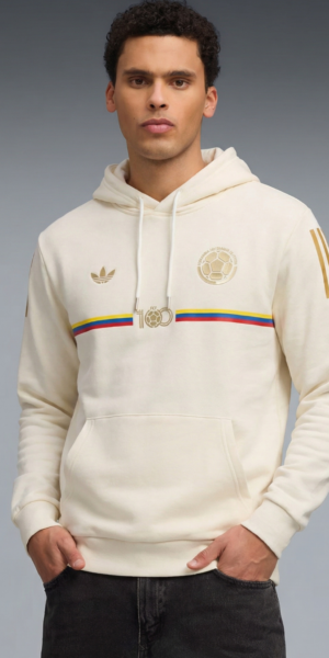 Hoddie Perchado – Colombia 100 Años – Beige