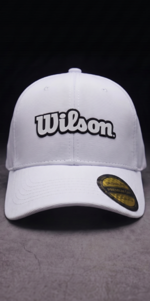 Gorra Pro Run & Play - Wilson Palabra - Blanco