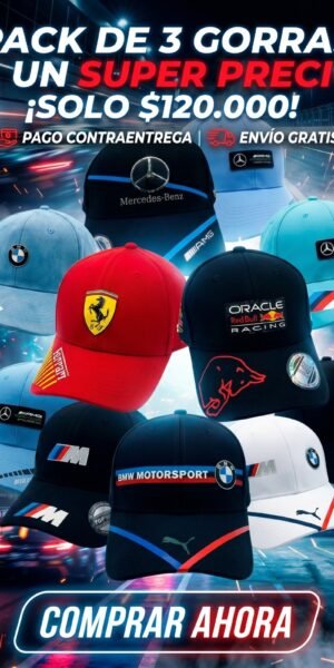 Pack 3 Gorras - Racing
